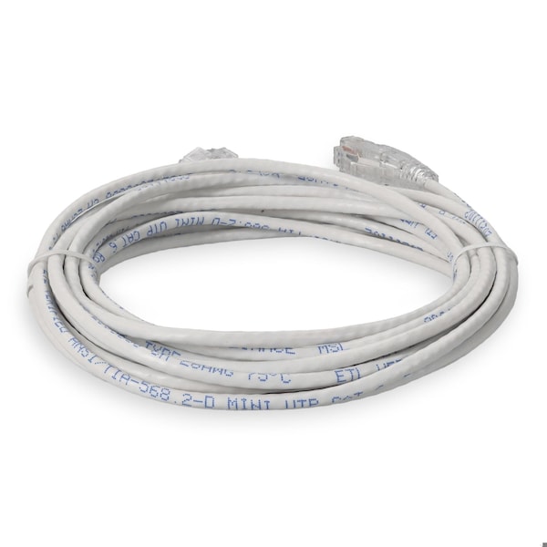 Add-On 15FT RJ-45 M/M CAT6 WHITE CU PATCH CBL ADD-15FSLCAT6-WE - main